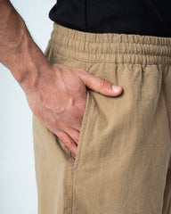 TEXTURED JOGGER SHORTS