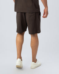 TEXTURED JOGGER SHORTS