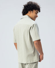 Relaxed Fit Short Sleeve Shirt