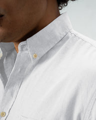 REGULAR FIT LINEN-COTTON SHIRT