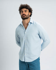 REGULAR FIT TEXTURED SHIRT