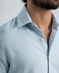 REGULAR FIT TEXTURED SHIRT