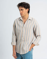 REGULAR FIT TEXTURED SHIRT