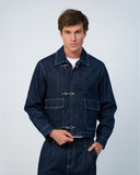 Denim Jacket with Front Pockets