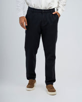 TEXTURED RELAXED FIT TROUSERS