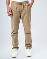 TEXTURED RELAXED FIT TROUSERS