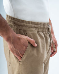 TEXTURED RELAXED FIT TROUSERS