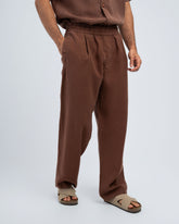 RELAXED FIT FLOWING TROUSERS