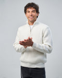 Quarter-Zip Knit Sweater