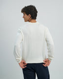 Button-Placket Knit Polo Sweater