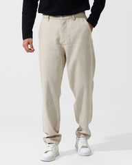 RELAXED FIT JOGGER WAIST TROUSERS