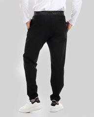 سويت بانت رياضي بقصه مريحه وكمر استك مطبوع