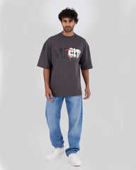 تيشرت اوفر سايز مطبوع