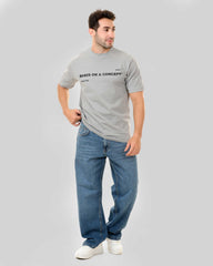 تيشيرت مطبوع اوفر سايز