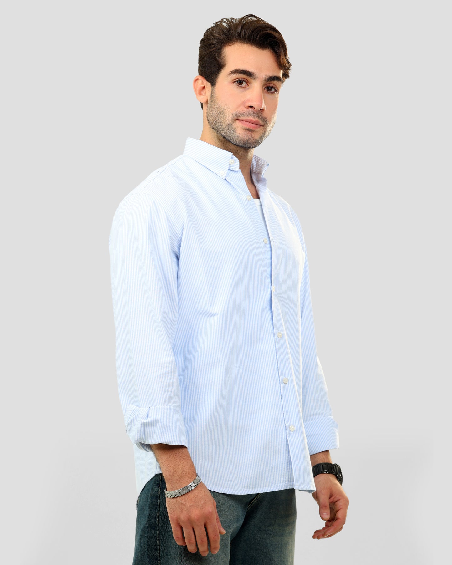 STRIPED OXFORD SHIRT
