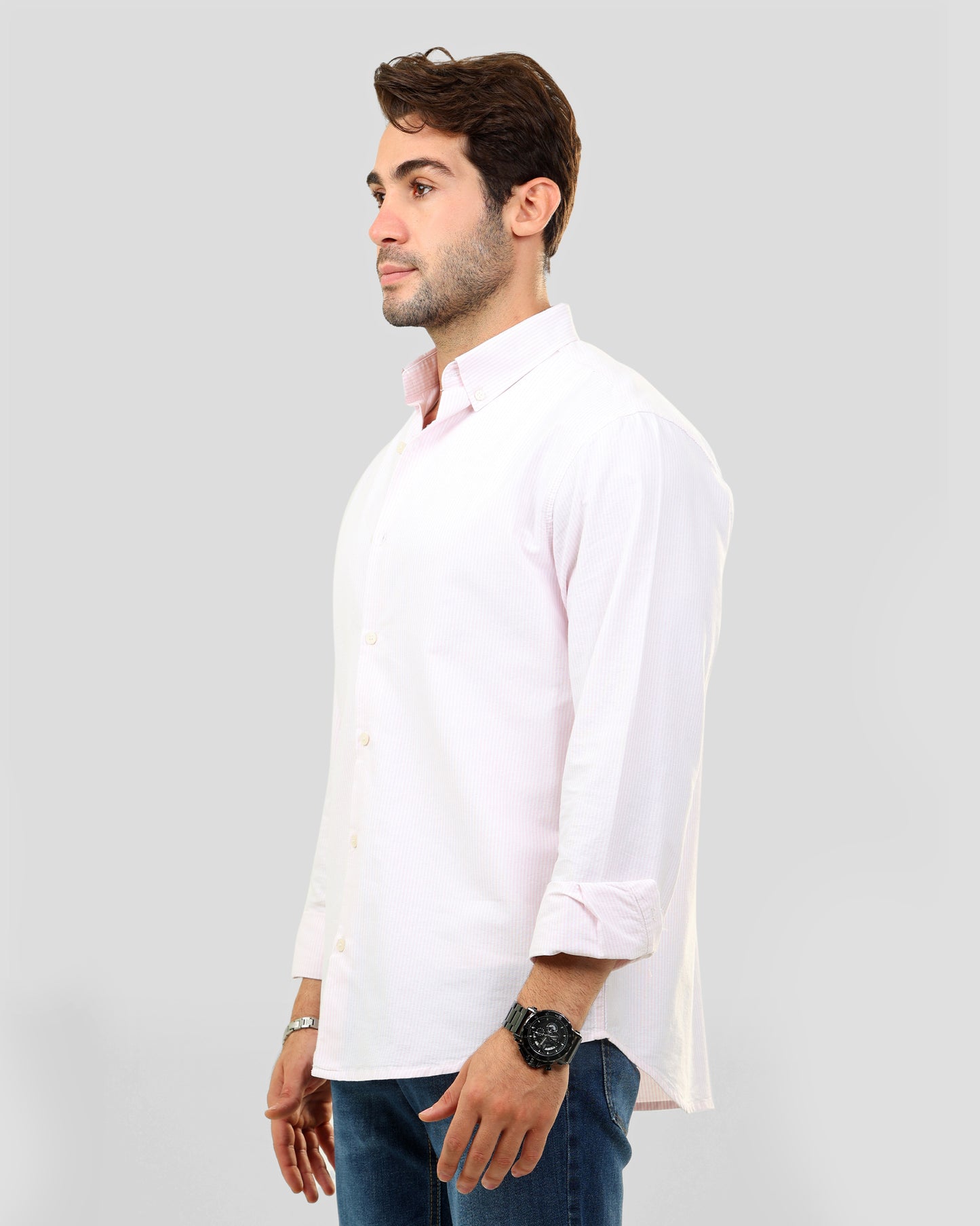 STRIPED OXFORD SHIRT