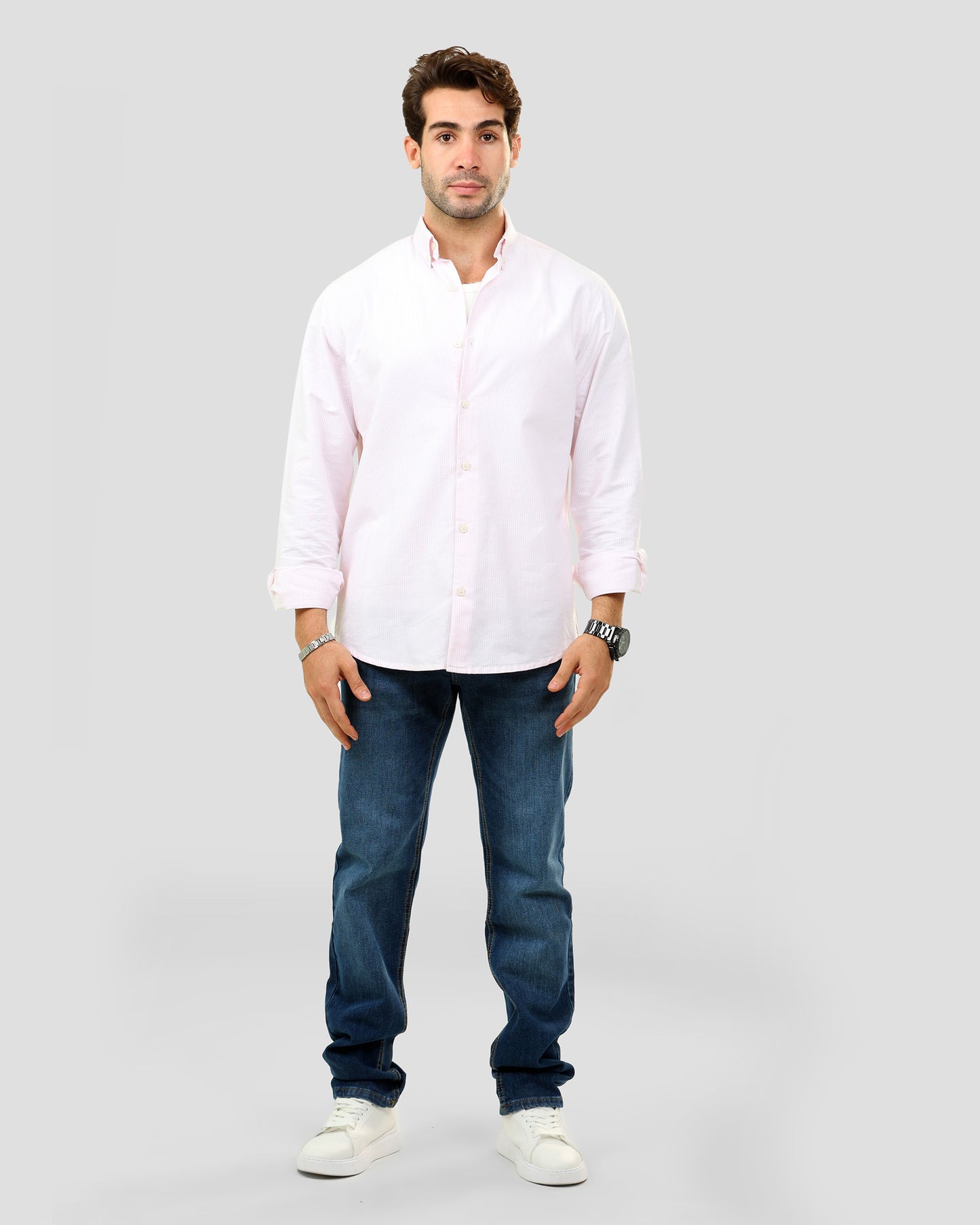 STRIPED OXFORD SHIRT