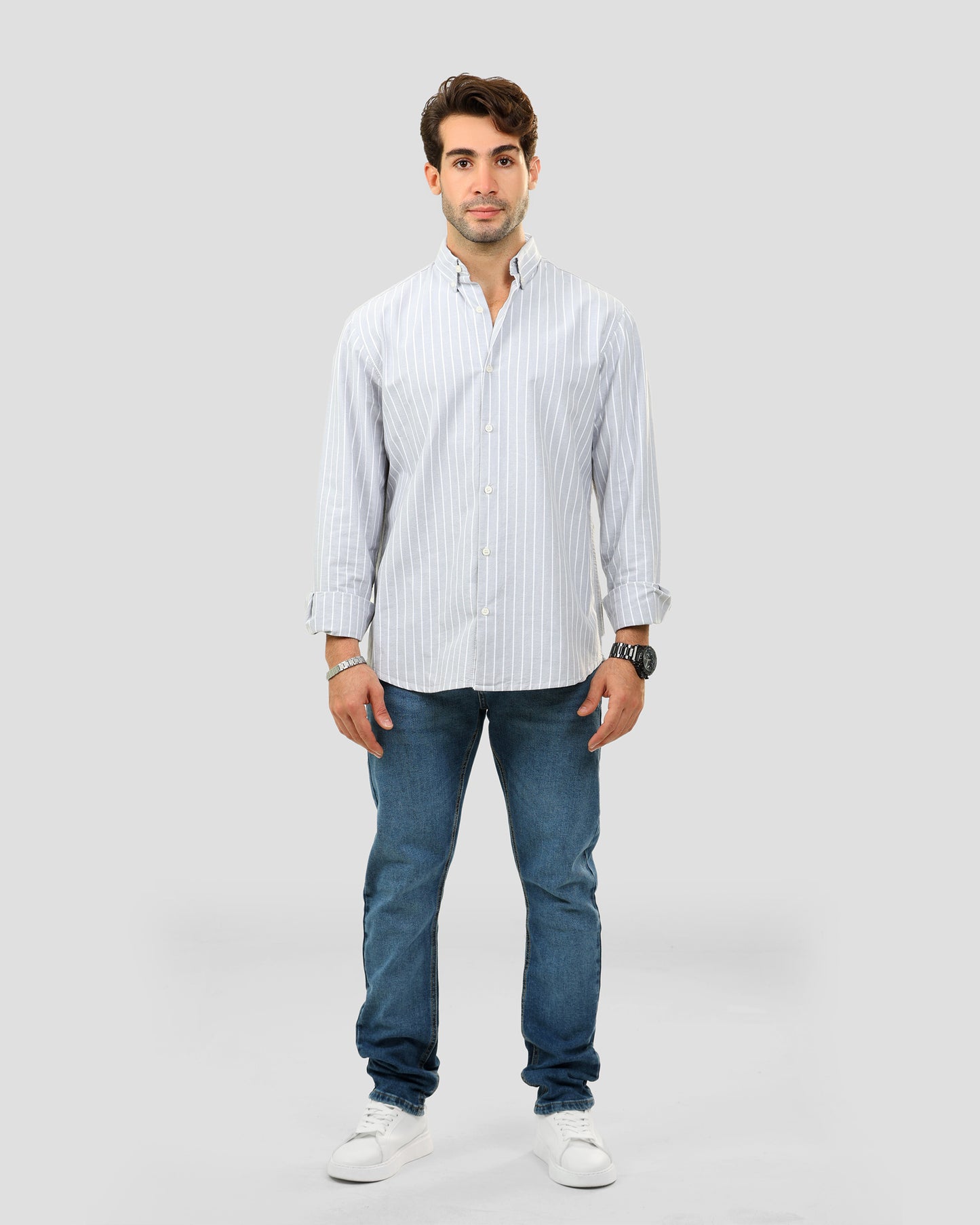 TEXTURED OXFORD SHIRT