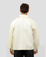 Jacket with Shirt Collar