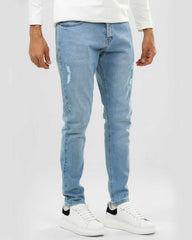 بنطلون جينز بقصه ضيقه