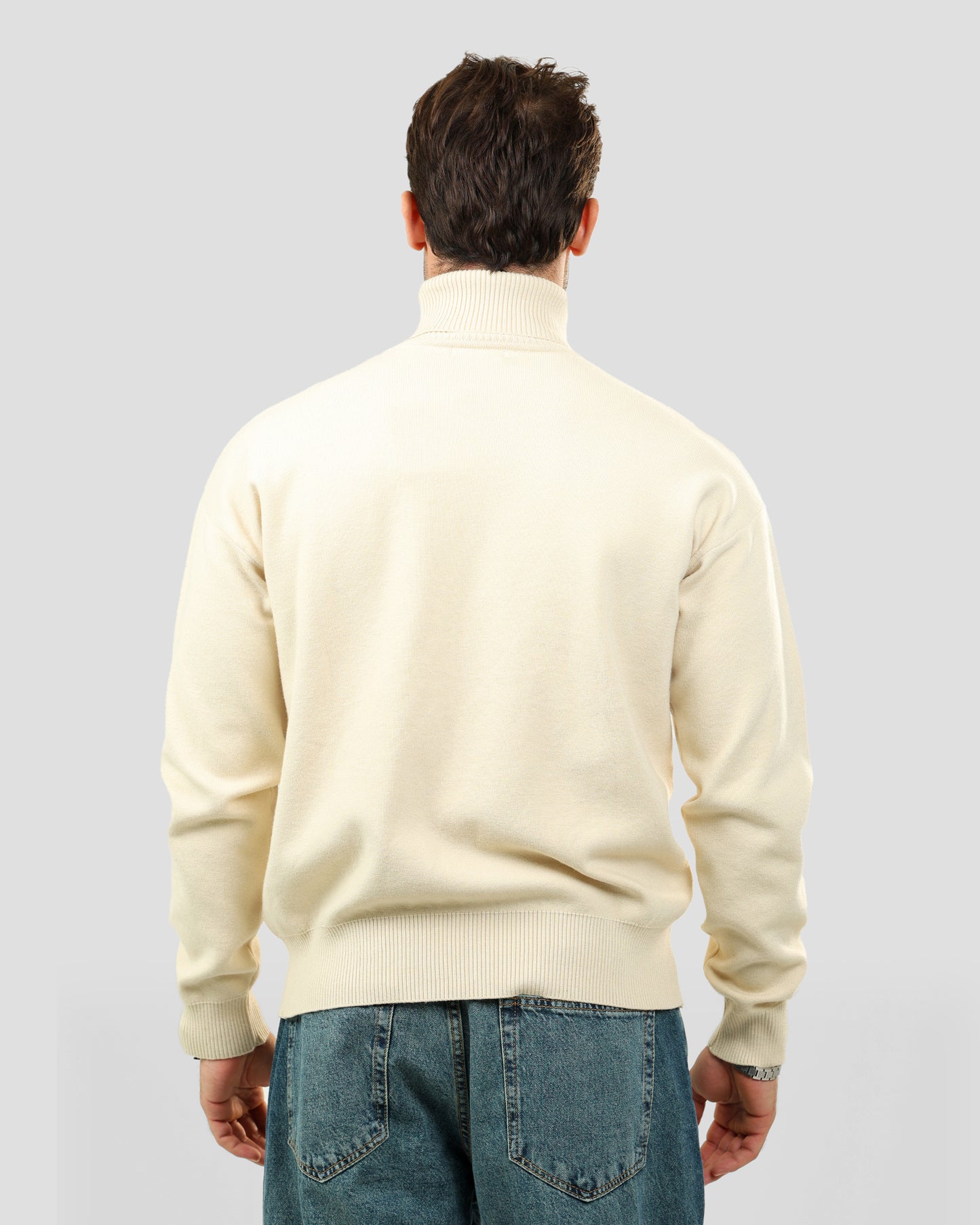 Knit High Neck Pull-Over