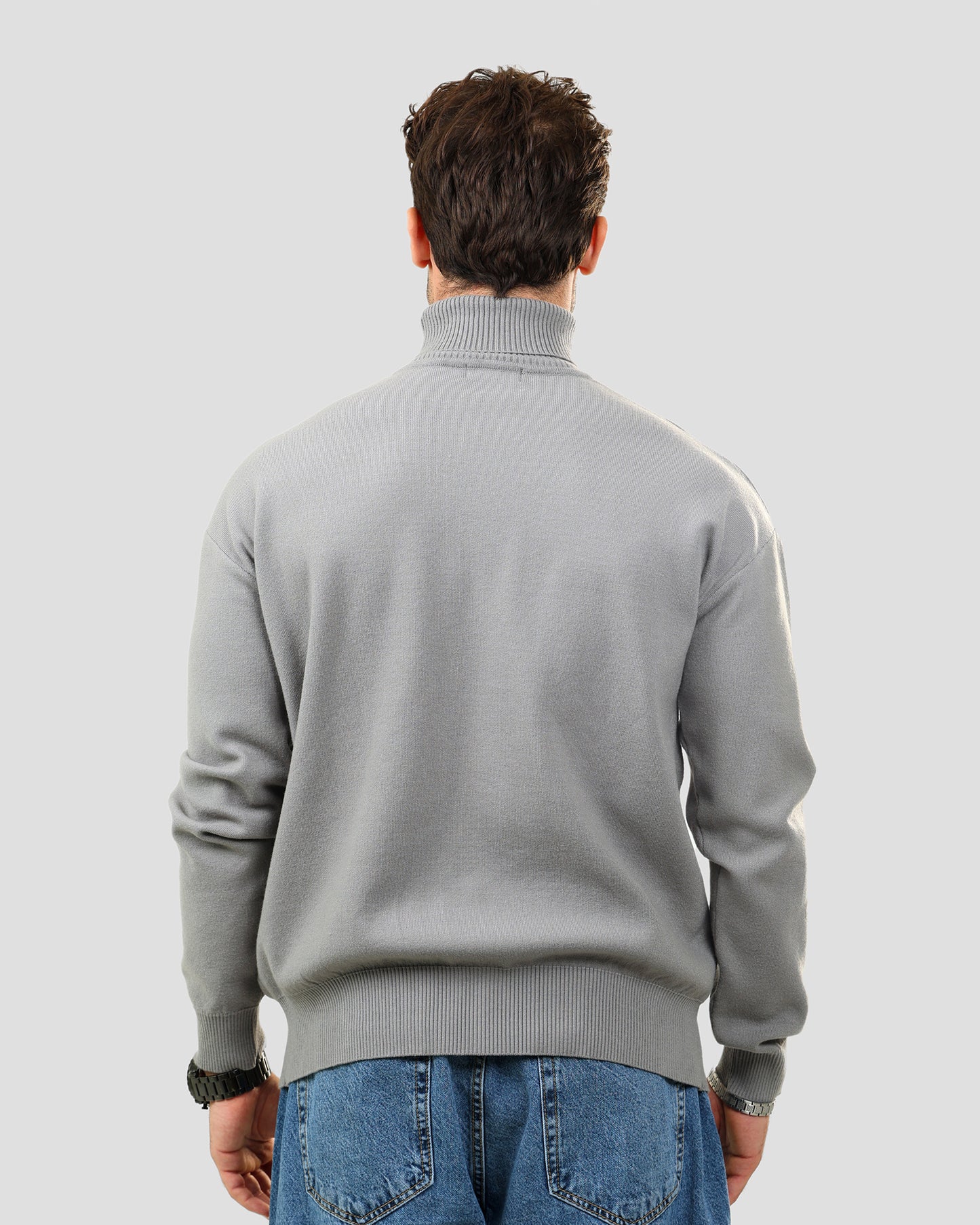Knit High Neck Pull-Over