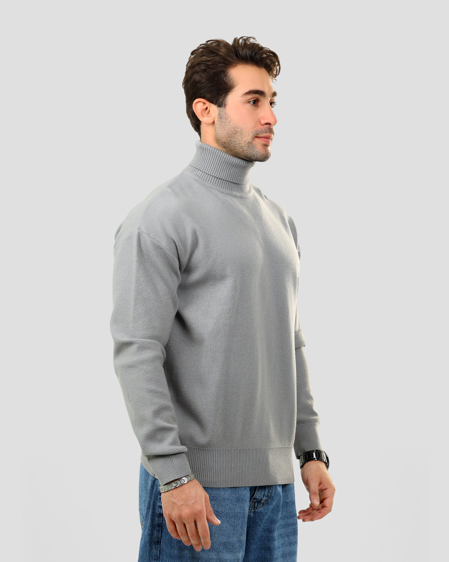 Knit High Neck Pull-Over