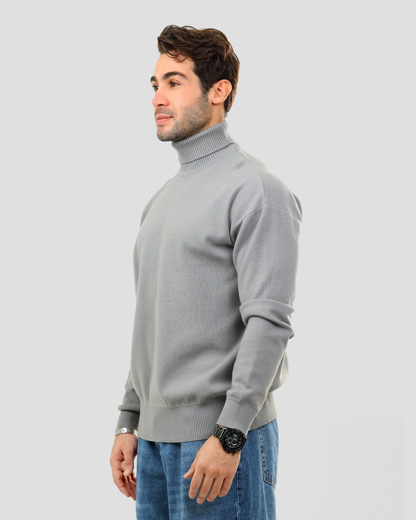 Knit High Neck Pull-Over