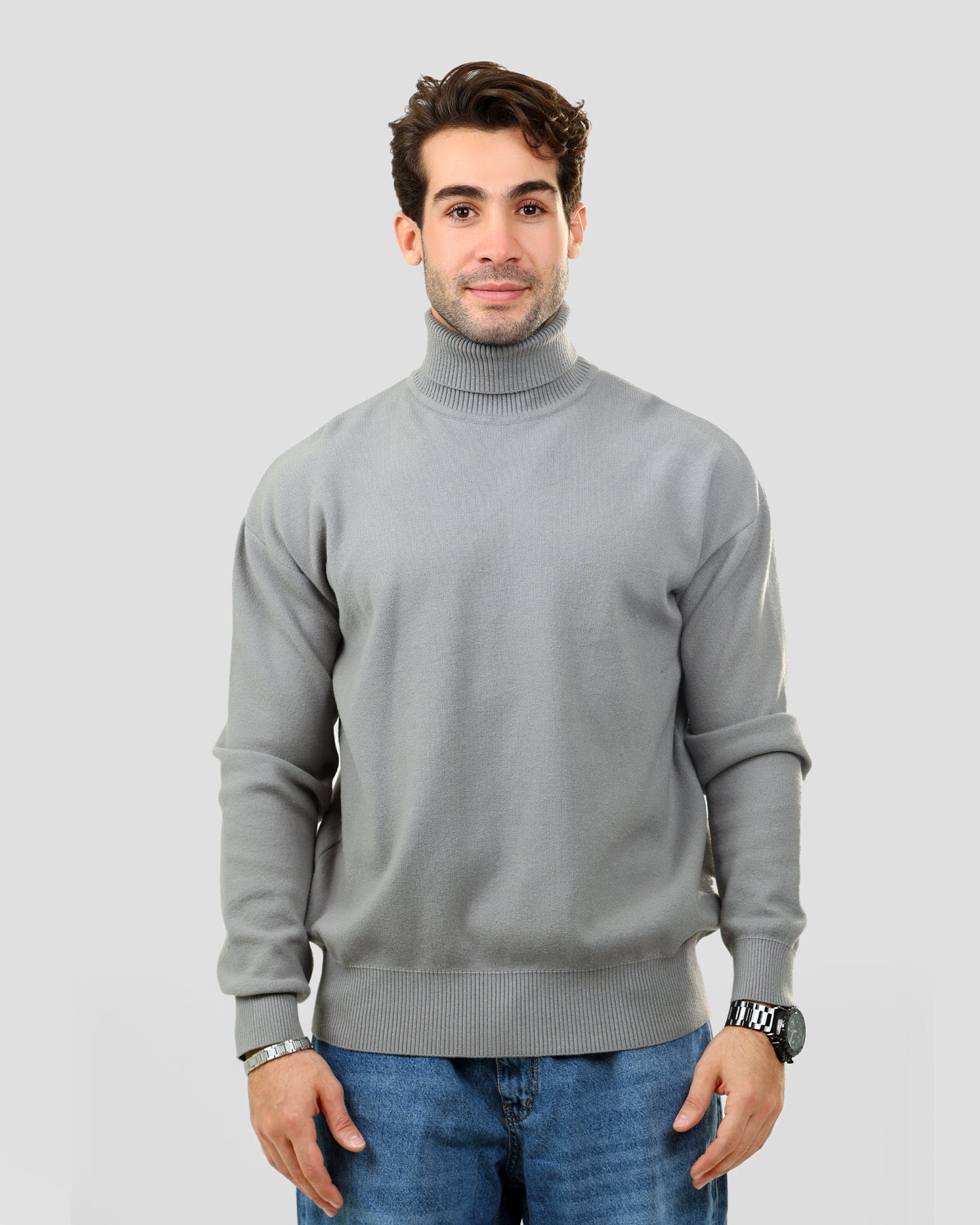 Knit High Neck Pull-Over