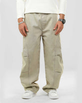 BAGGY FIT TWISTED-SEAM JEANS