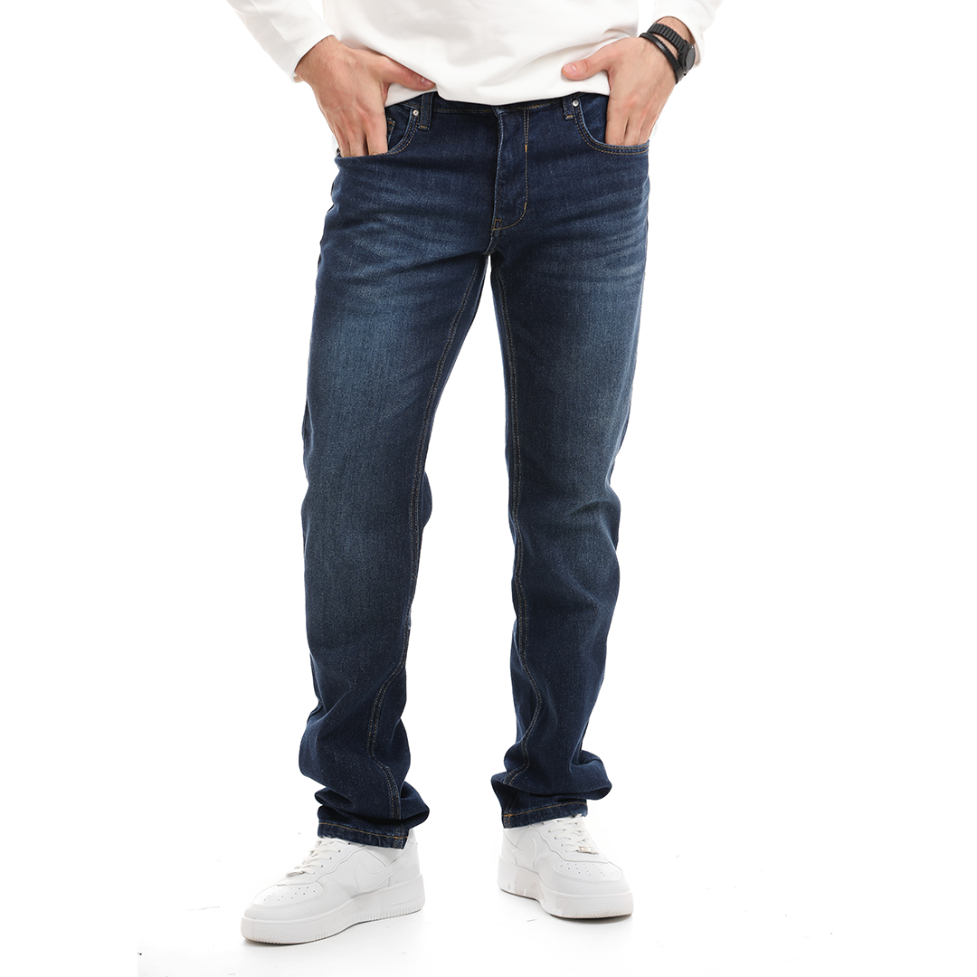 Straight Fit Denim Pants