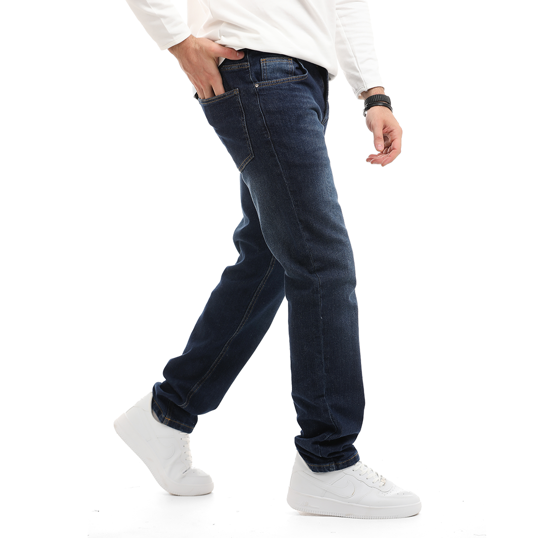 Straight Fit Denim Pants