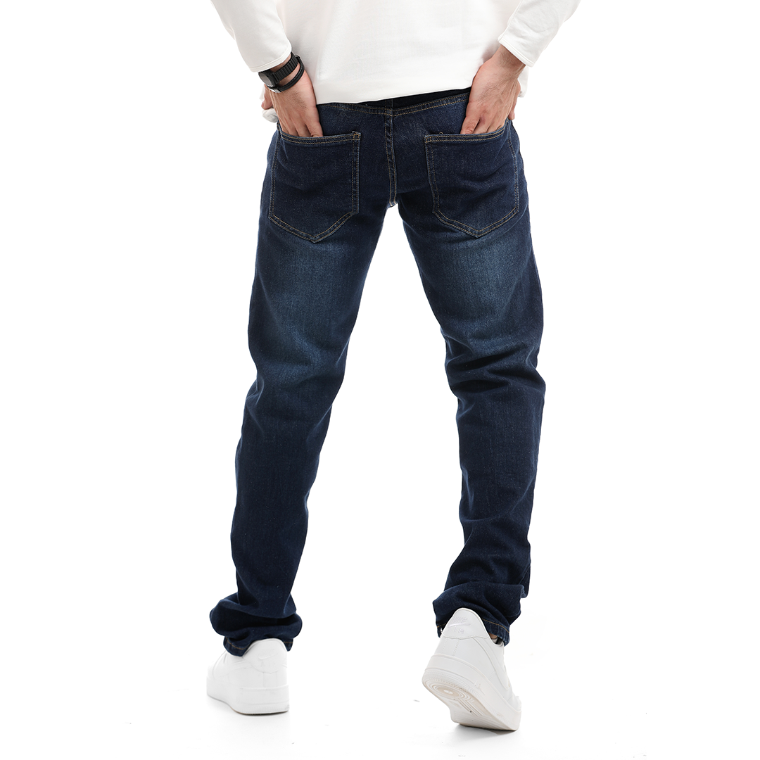 Straight Fit Denim Pants