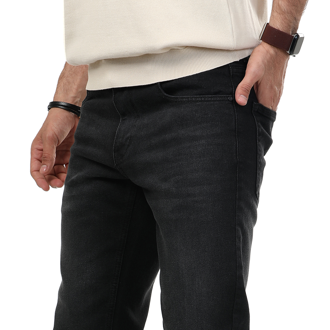 Straight Fit Denim Pants