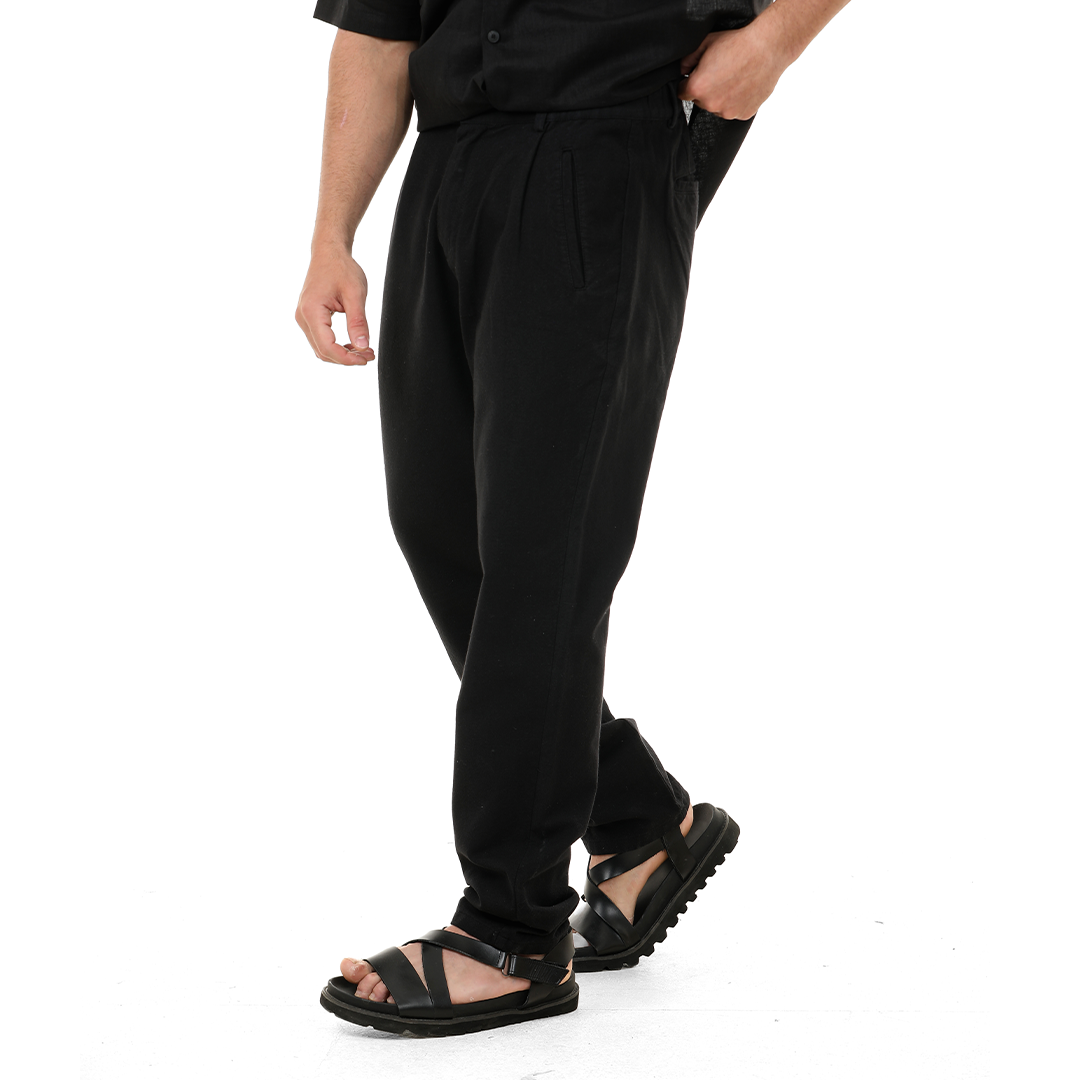 Classic Fit Linen Pants