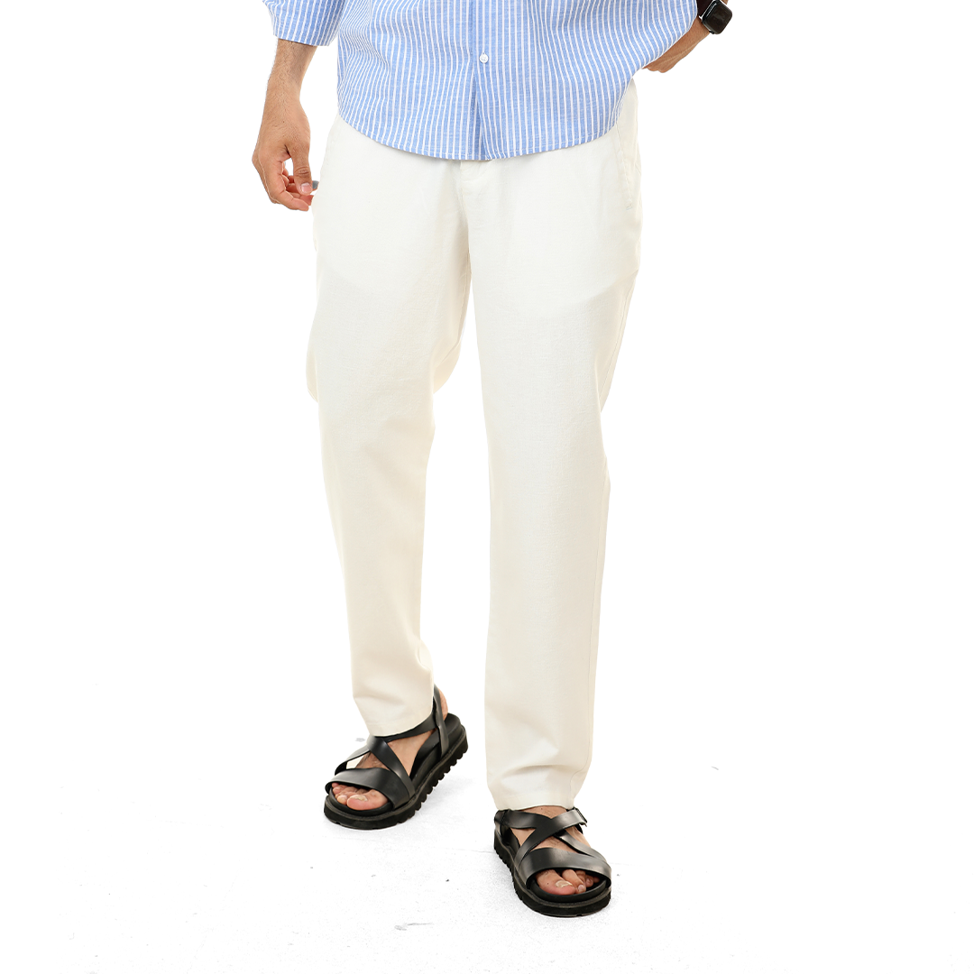 Classic Fit Linen Pants