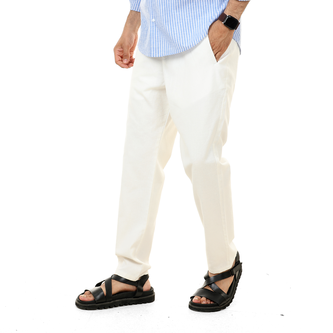 Classic Fit Linen Pants
