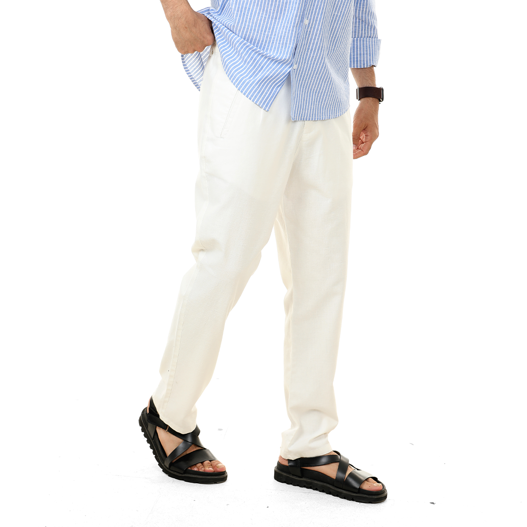 Classic Fit Linen Pants