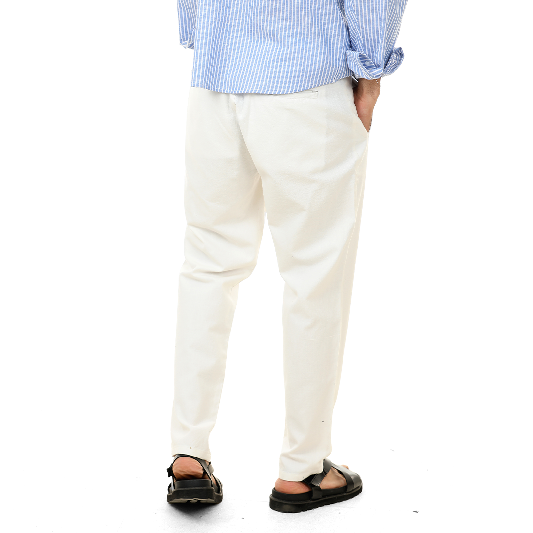 Classic Fit Linen Pants