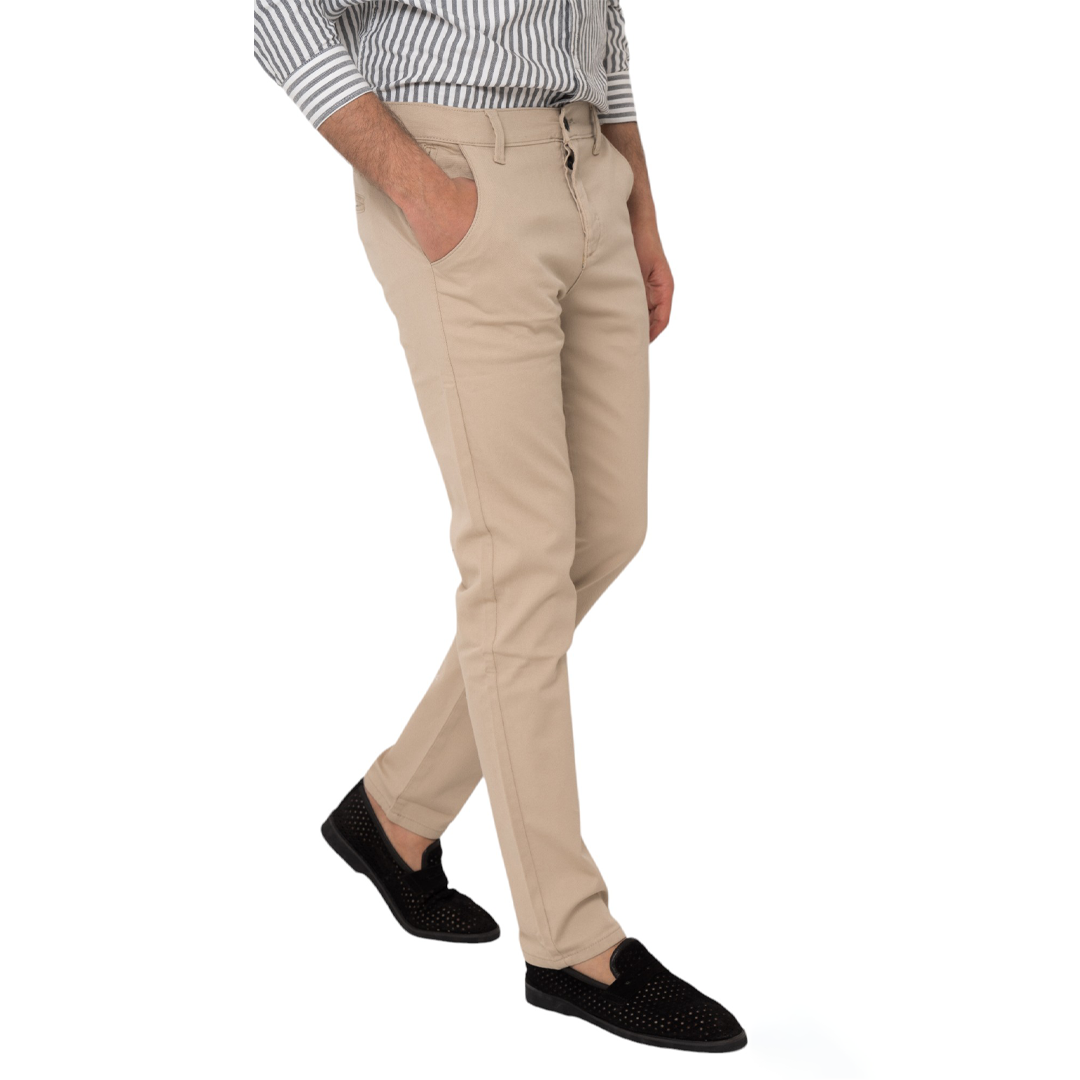 Chino Pique Slim Fit Pants