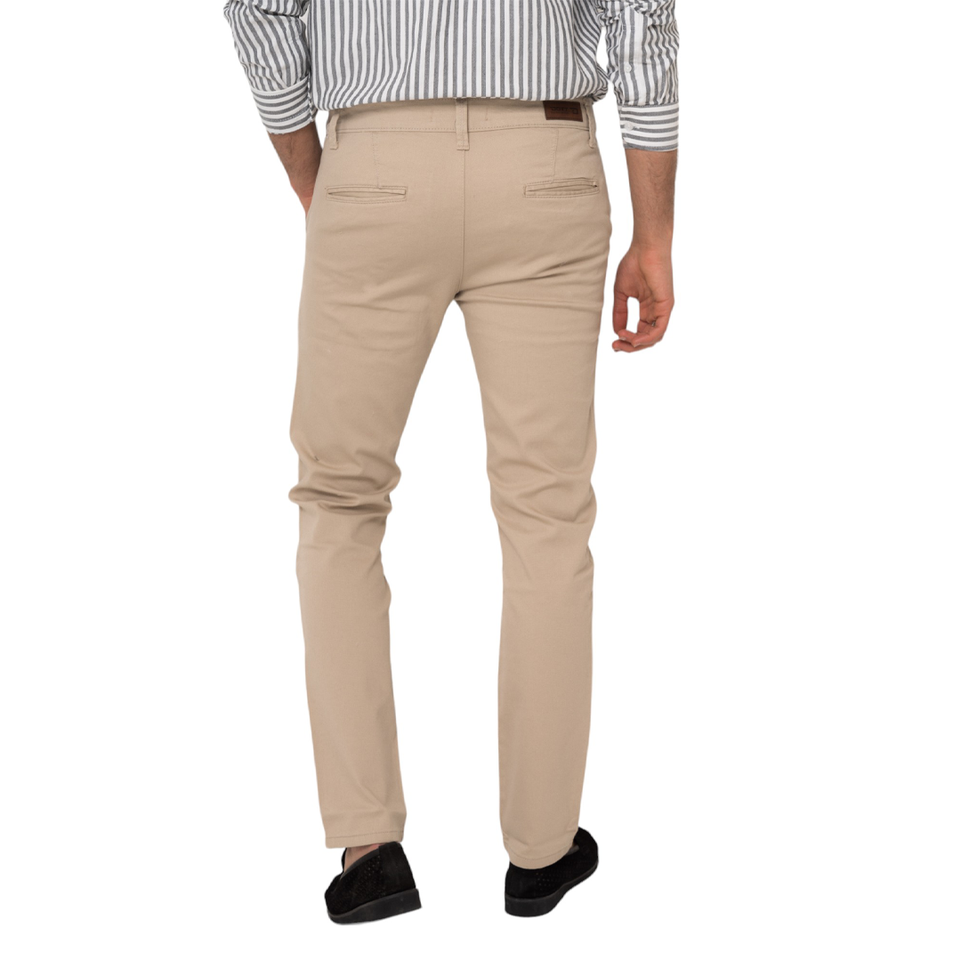 Chino Pique Slim Fit Pants