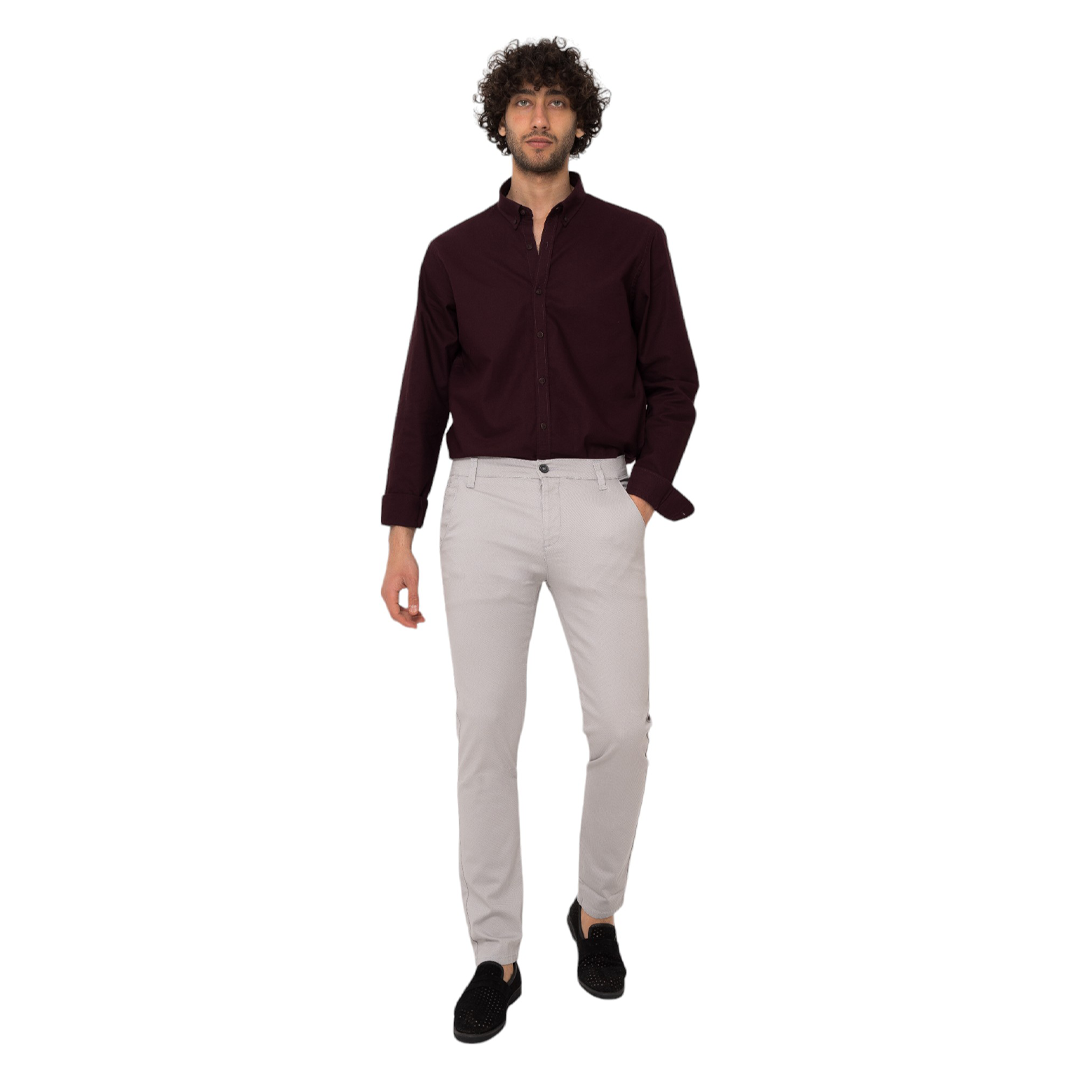 Chino Pique Slim Fit Pants