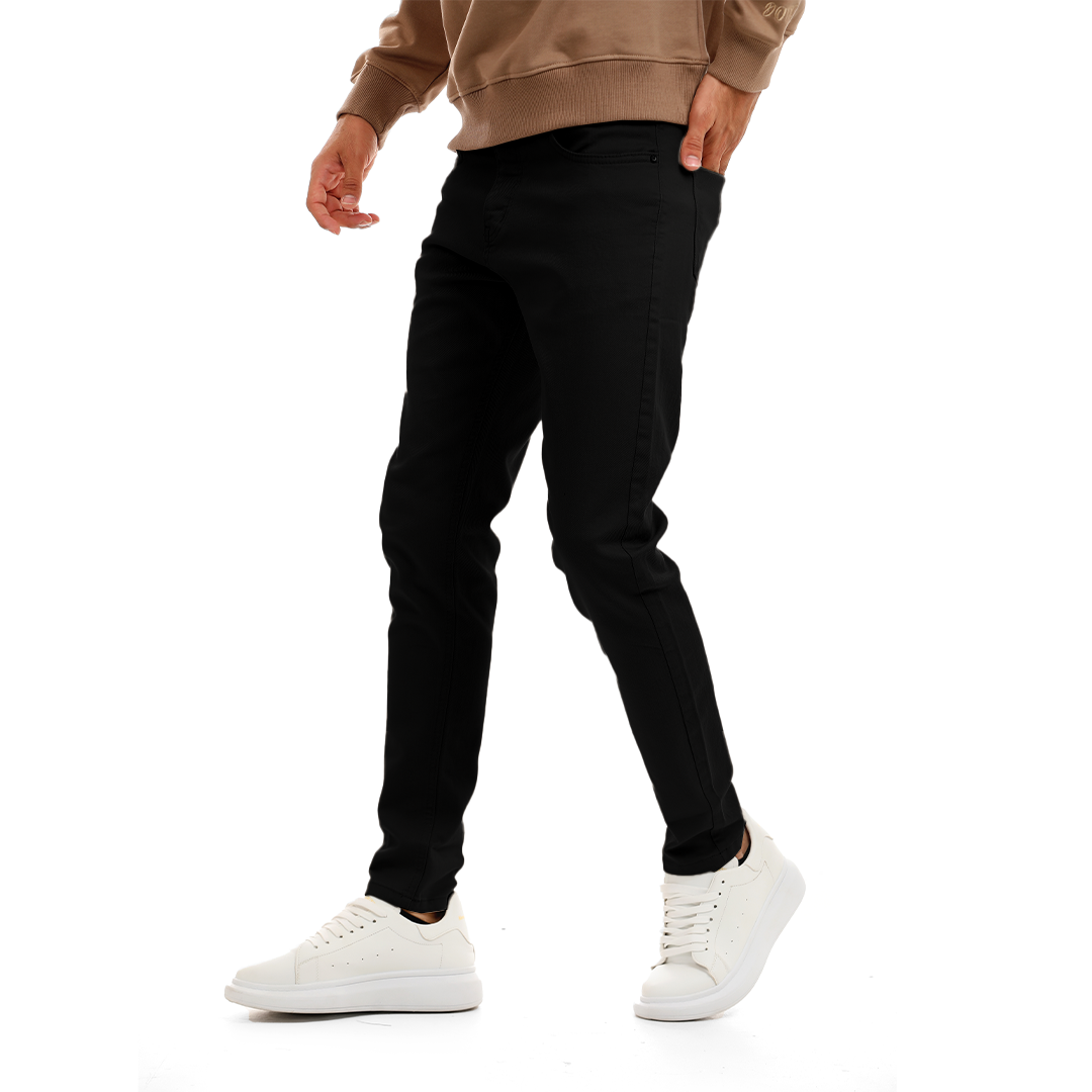 Carrot Fit Gabardine Pants _ 5 Pocket