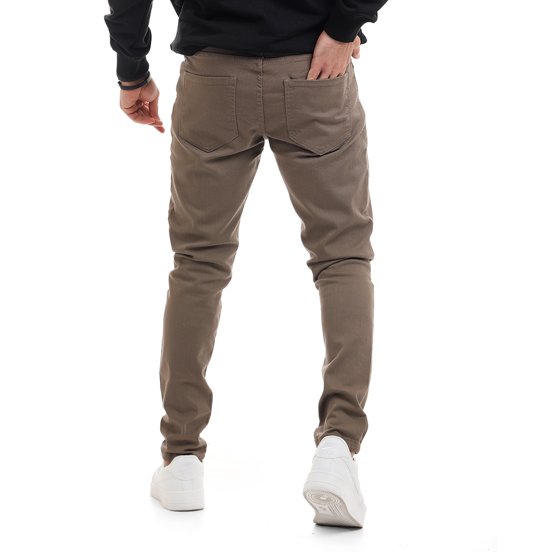 Carrot Fit Gabardine Pants _ 5 Pocket