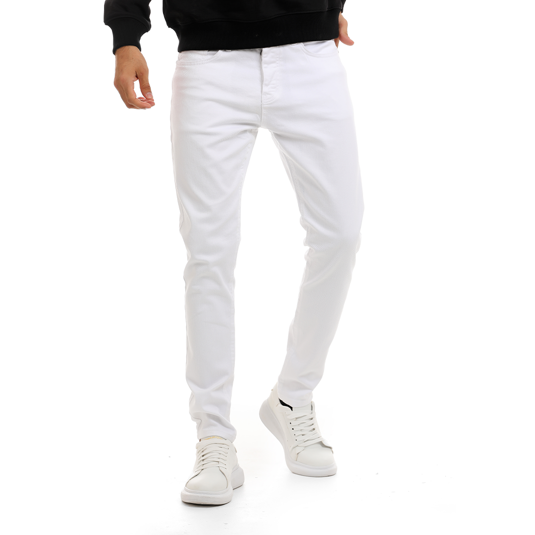 Carrot Fit Gabardine Pants _ 5 Pocket