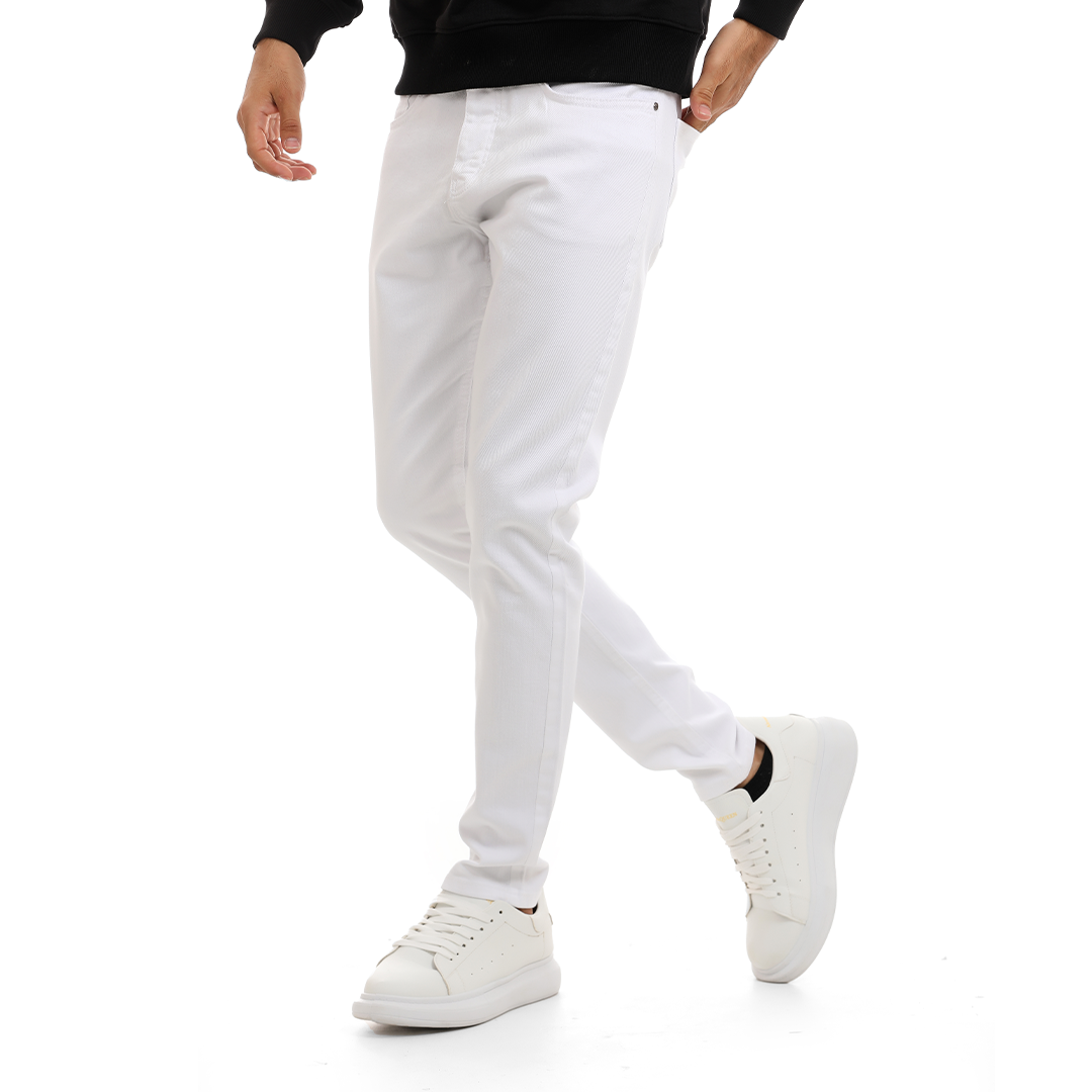 Carrot Fit Gabardine Pants _ 5 Pocket