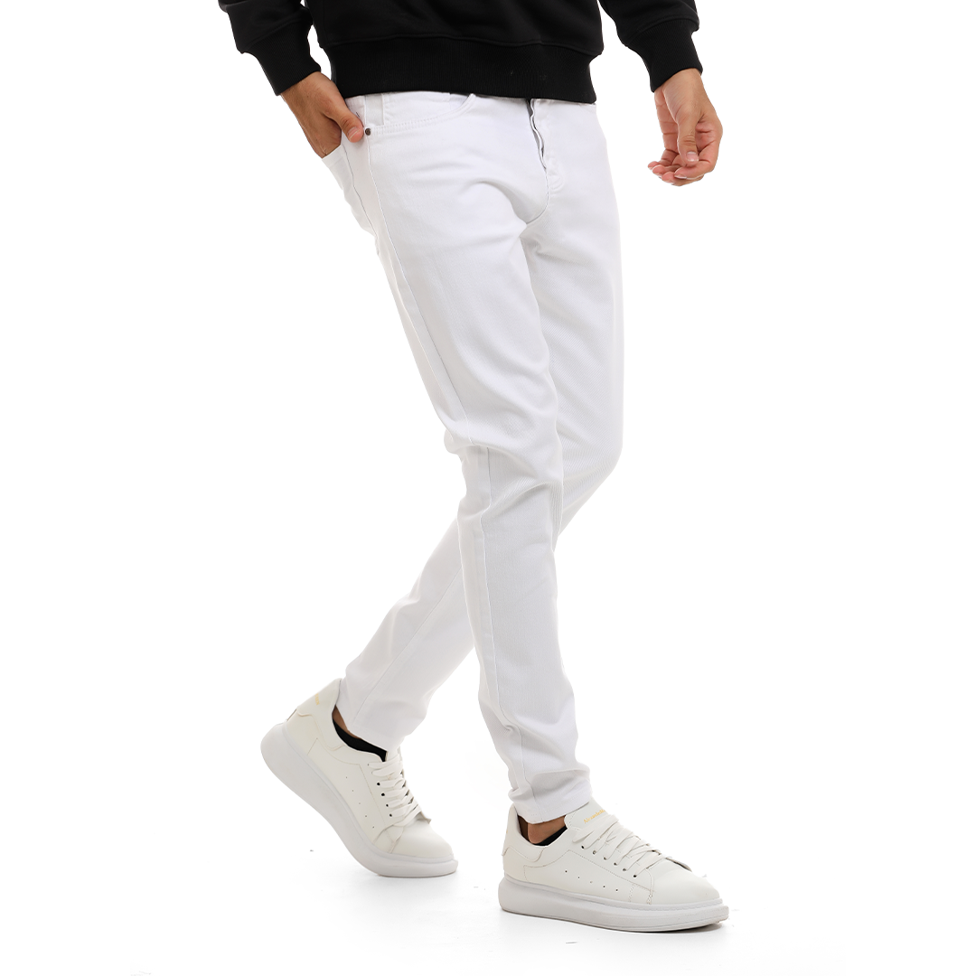 Carrot Fit Gabardine Pants _ 5 Pocket