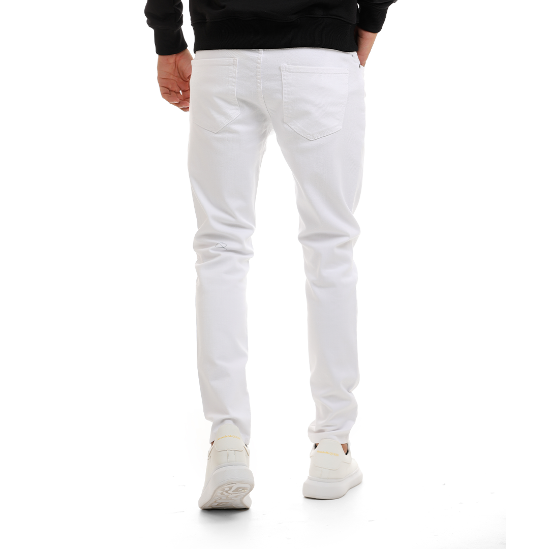 Carrot Fit Gabardine Pants _ 5 Pocket