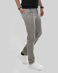 SLIM FIT SOFT TROUSERS