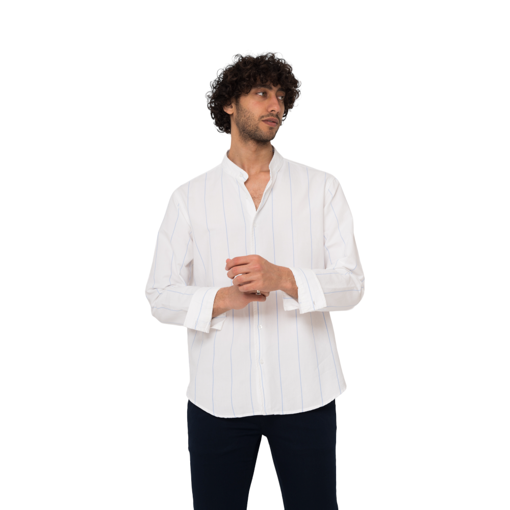 Oxford Shirt With a Tab Collar